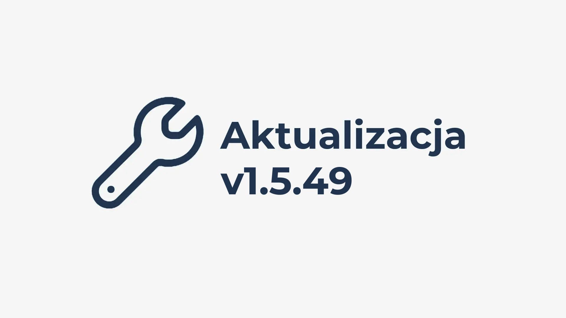 Aktualizacja easyRipok wersja 1.5.49
