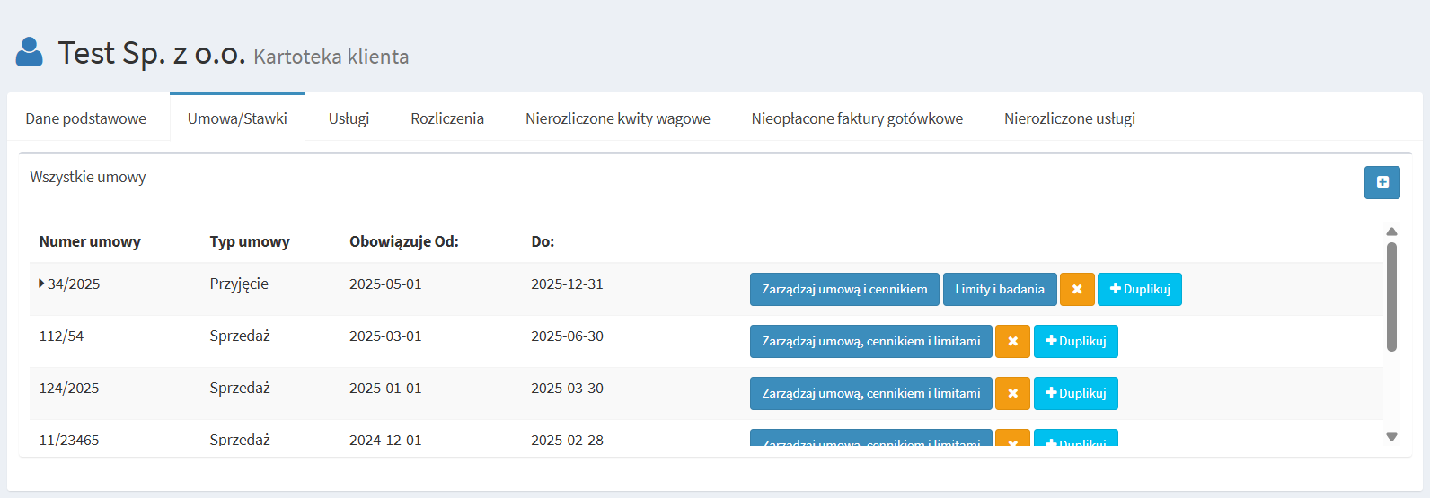 Duplikowanie umów