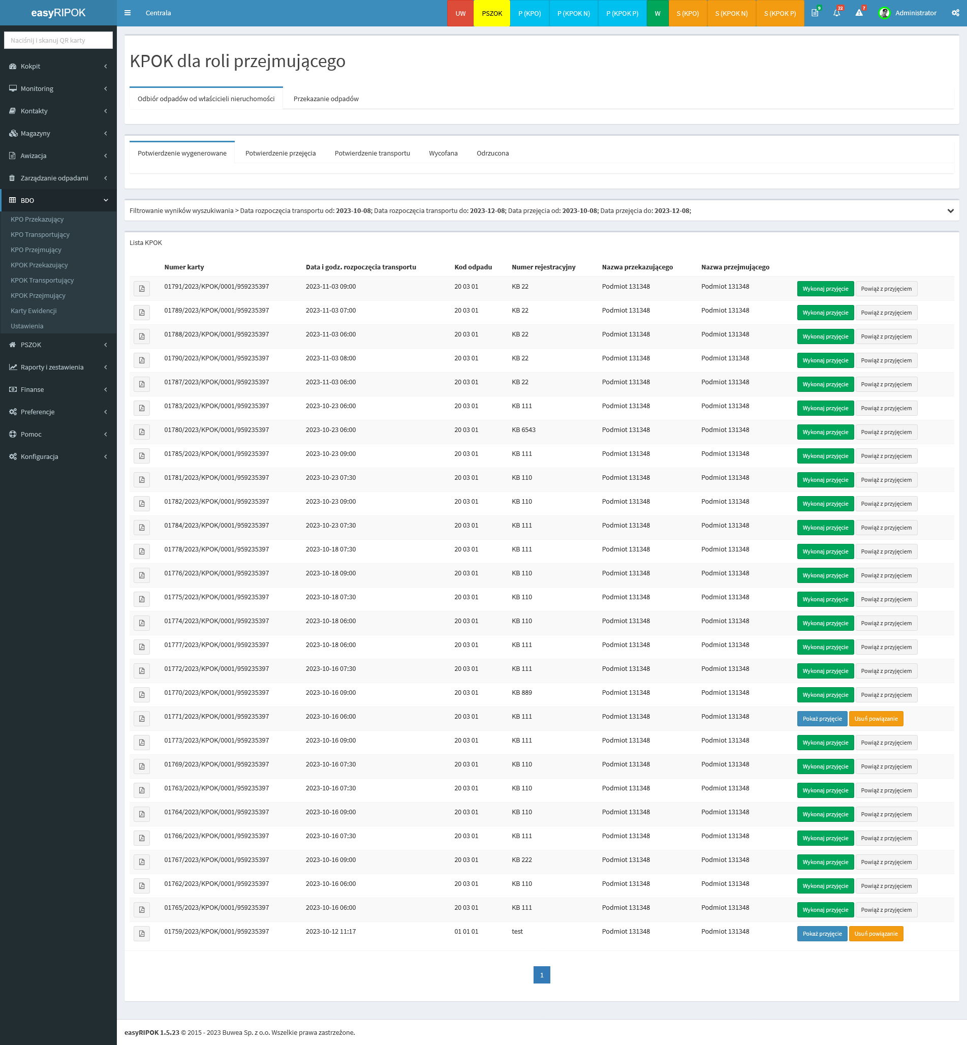 moduł integracyjny api bdo