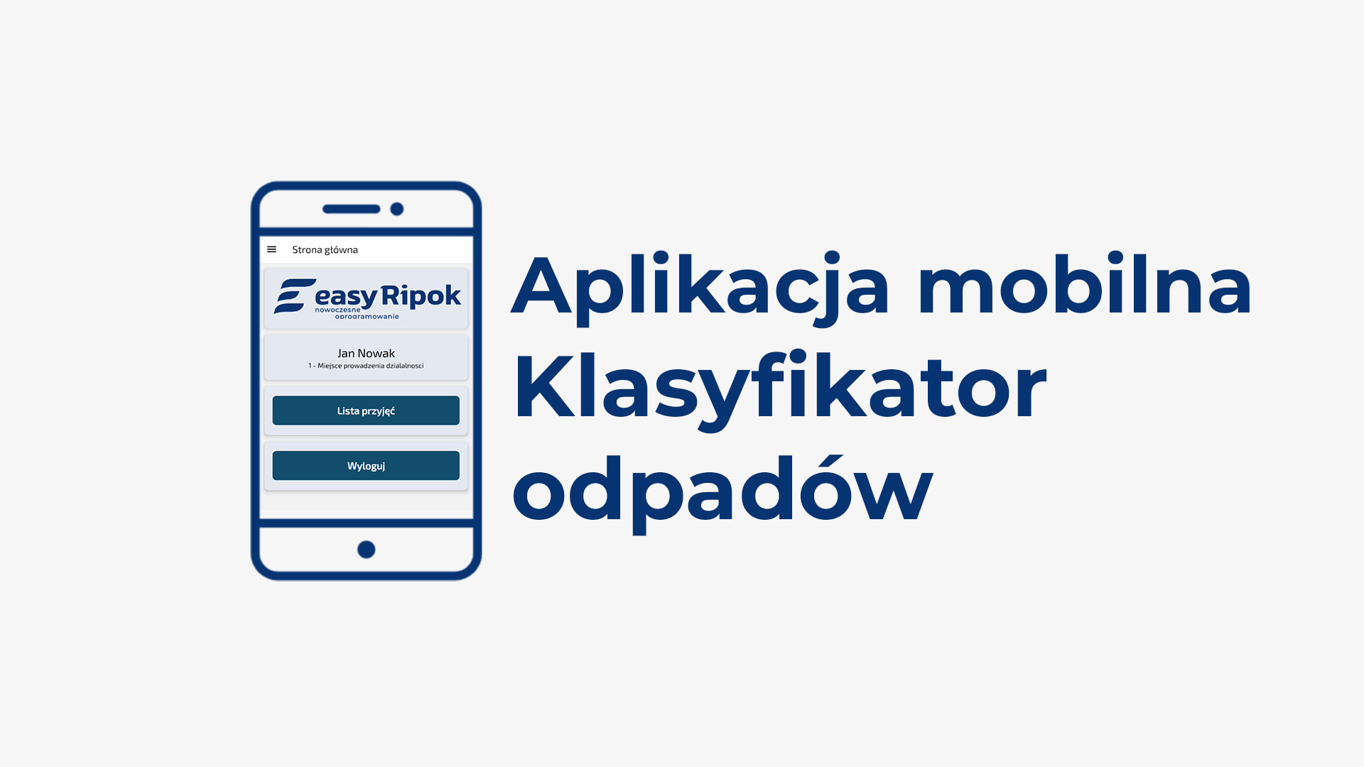 Aplikacja mobilna – Klasyfikator odpadów