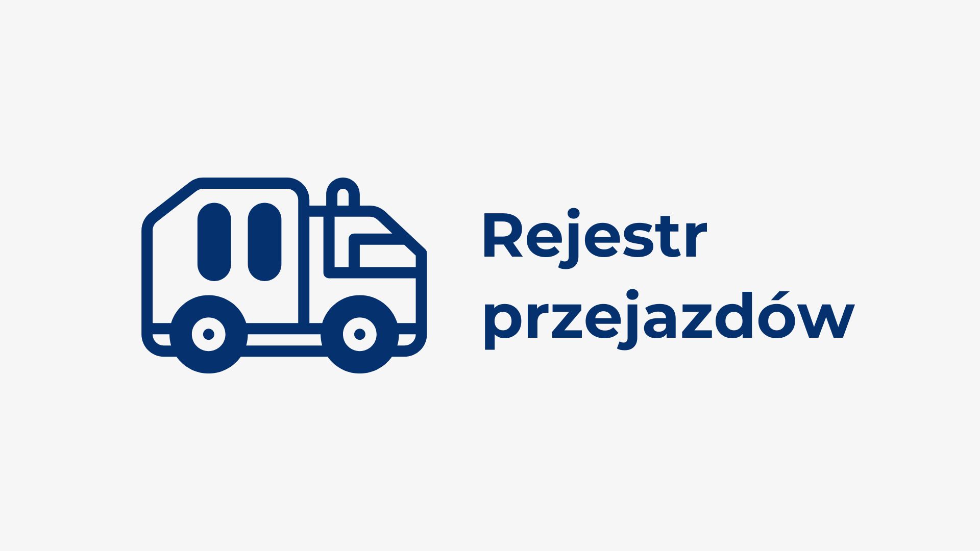 Rejestr przejazdów w programie easyRIPOK