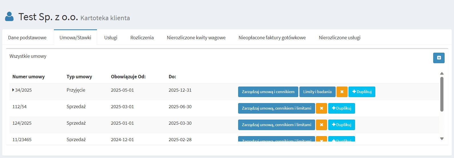 Duplikowanie umów